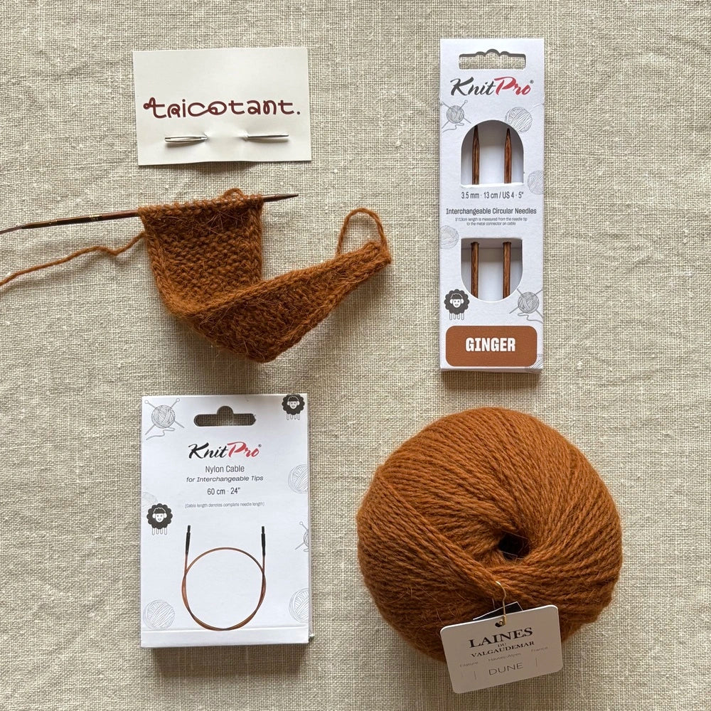 Kit - Sophie Scarf - Laine angora