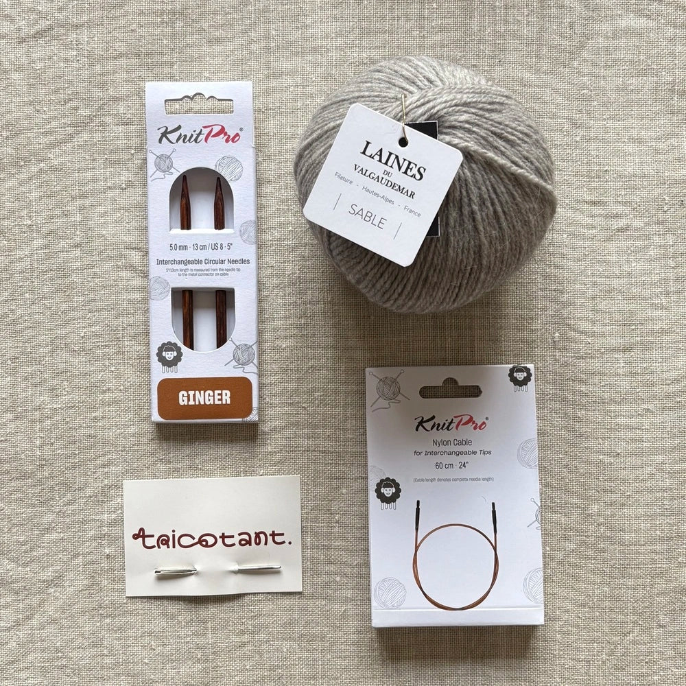 Kit - Sophie Hood - Laine angora & accessoires