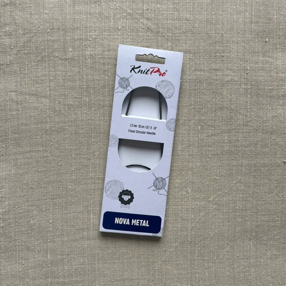 Aiguilles circulaires fixes Nova Metal 60 cm - KnitPro