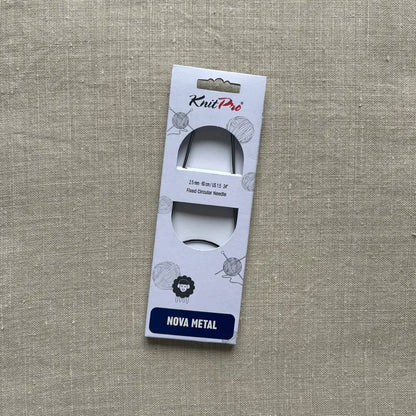 Aiguilles circulaires fixes Nova Metal 60 cm - KnitPro