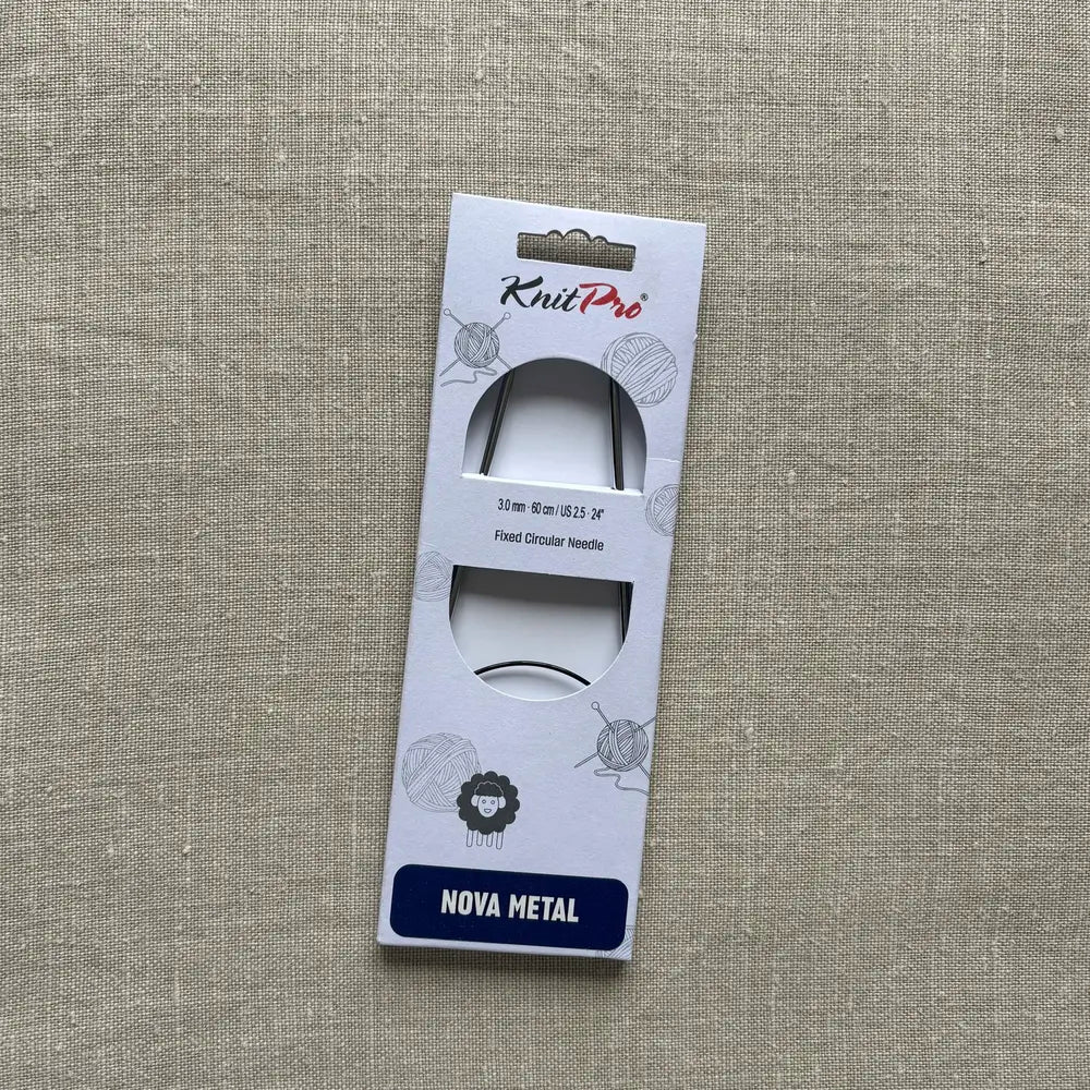 Aiguilles circulaires fixes Nova Metal 60 cm - KnitPro