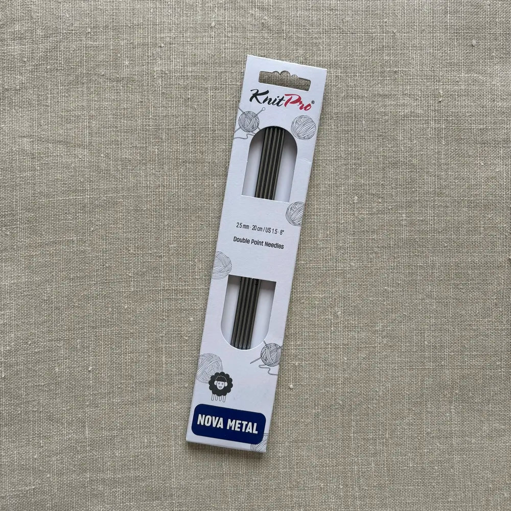 Aiguilles double pointes Nova Metal 20 cm - KnitPro