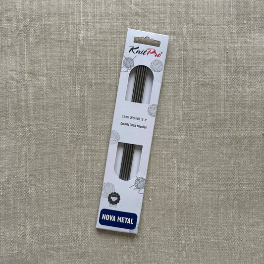 Aiguilles double pointes Nova Metal 20 cm - KnitPro