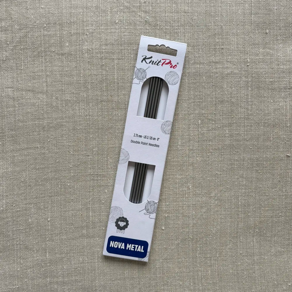 Aiguilles double pointes Nova Metal 20 cm - KnitPro