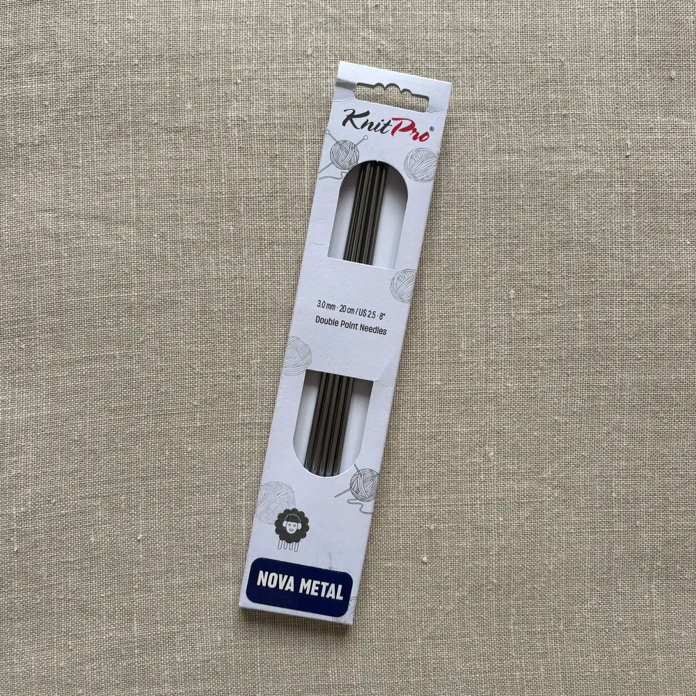 Aiguilles double pointes Nova Metal 20 cm - KnitPro