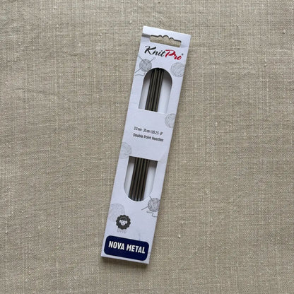 Aiguilles double pointes Nova Metal 20 cm - KnitPro
