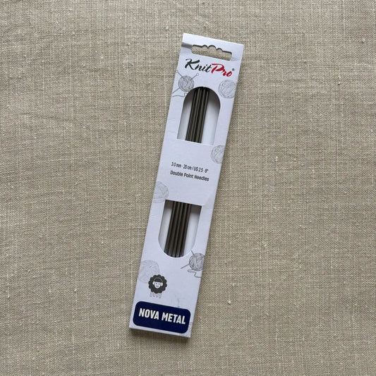 Aiguilles double pointes Nova Metal 20 cm - KnitPro