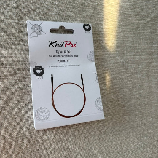 Câble 120 cm pour aiguilles circulaires interchangeables