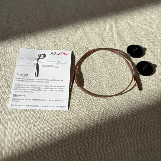 Câble 80 cm pour aiguilles circulaires interchangeables