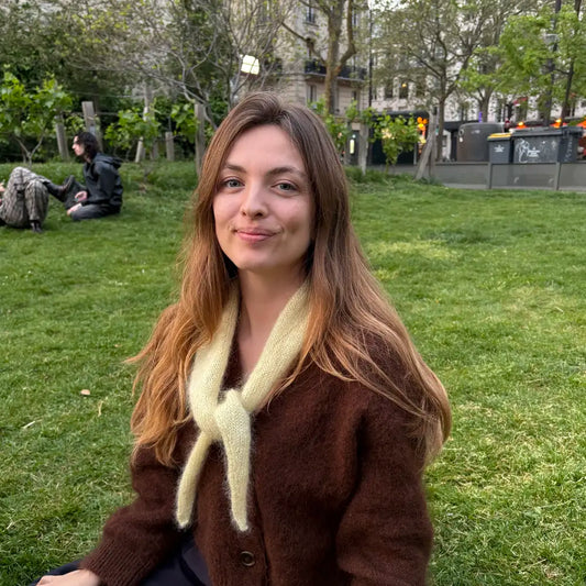 Le foulard mohair - Sur commande