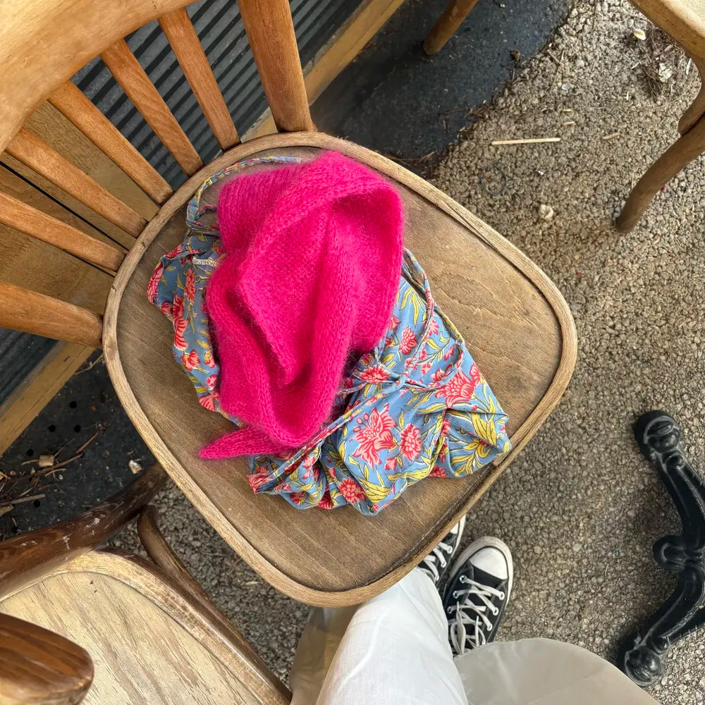 Le foulard mohair - Sur commande