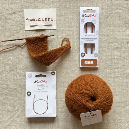 Kit - Sophie Scarf - Laine angora