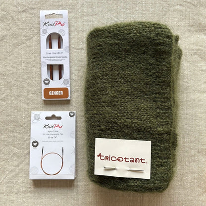 Kit - L'écharpe en mohair