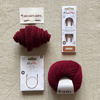 Kit - Sophie Scarf - Laine Mérinos